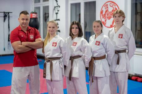 Z Cieszyna na Mistrzostwa Europy Karate