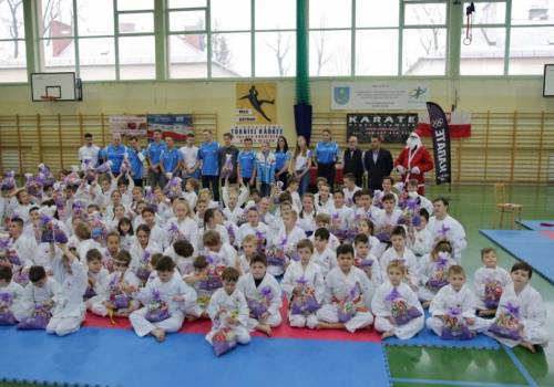 Mikołajkowy Turniej Karate o puchar burmistrza miasta Ustroń